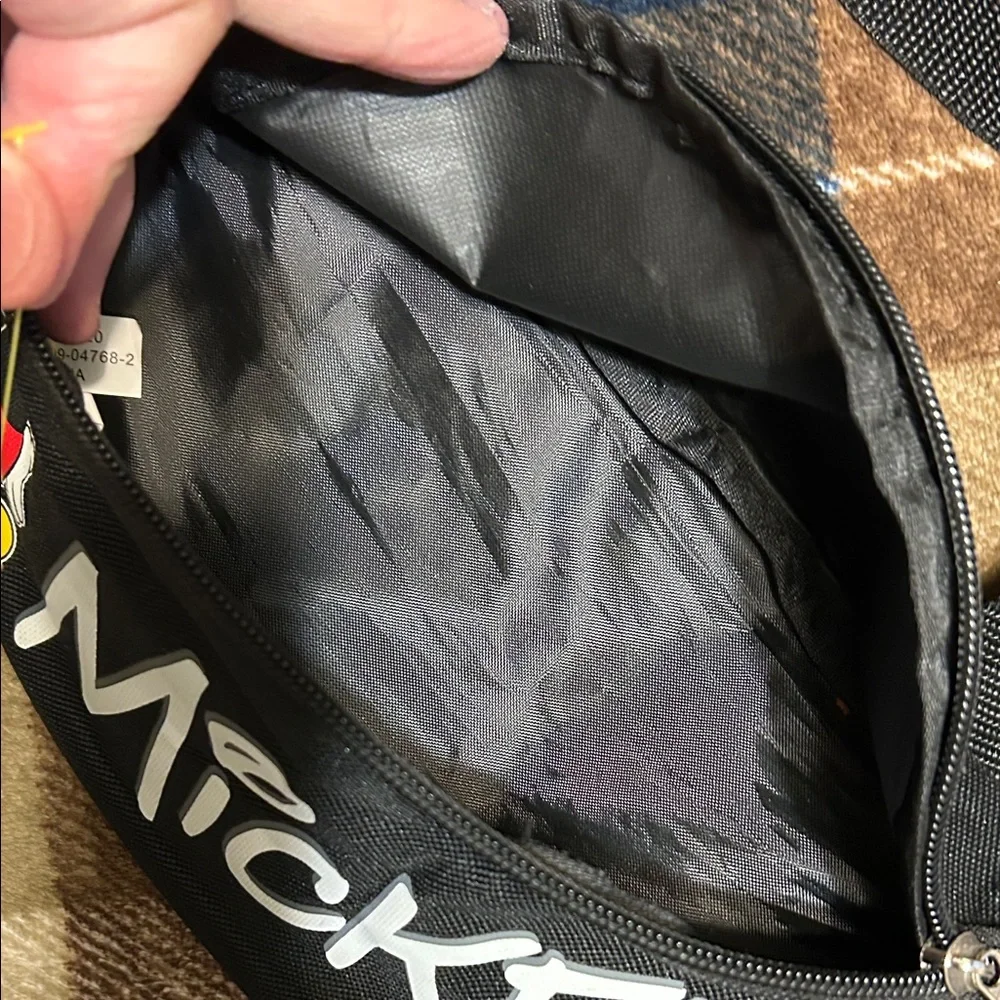 Disney Mickey Mouse Black Waist Bag givie - Picture 3 of 9